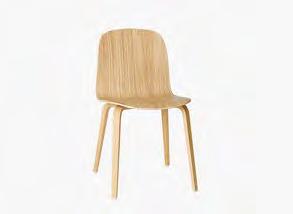 15 VISU CHAIR WOOD BASE Designed by Mika Tolvanen An ergonomic and functional chair with a timeless and recognisable profile.