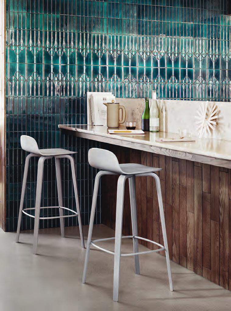 The idea behind VISU bar stool was to create a simple and elegant