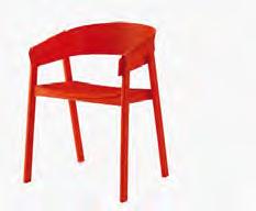25 COVER CHAIR Designed by Thomas Bentzen The COVER chair is a result of playing around and pushing the boundaries of how to work with molded plywood veneer.