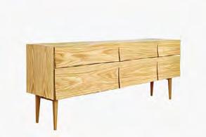 63 REFLECT SIDEBOARD & DRAWER Designed by Søren Rose Studio A furniture series consisting of two sideboards and a drawer that pays homage to Scandinavian craftsmanship.