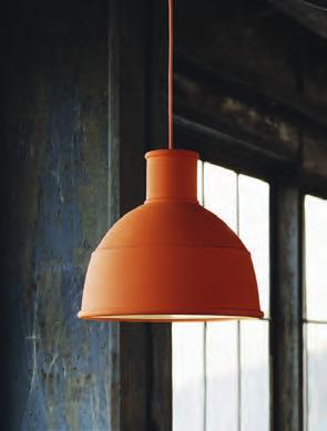 72 UNFOLD PENDANT LAMP Designed by Form Us With Love The soft silicon rubber shade creates a unique and playful take on the classic industry lamp design.