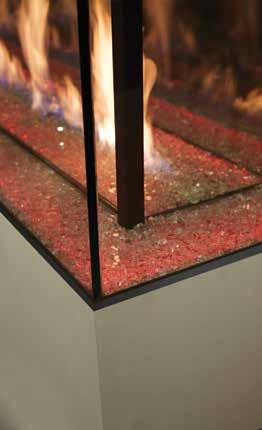 ero Clearance To Combustible Surfaces The fireplace s exterior remains cool to the touch from the outside air that is