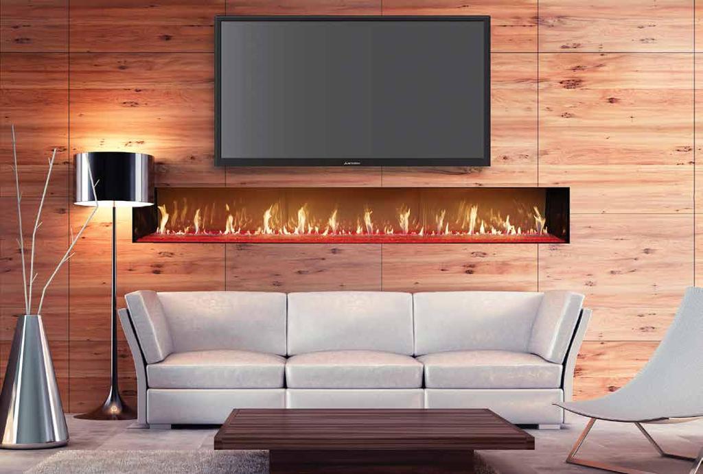 Install Your TV Right Up To The Fire With all DaVinci Custom Fireplaces you have the ability to install a TV