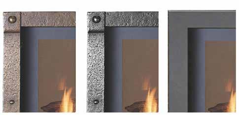 Bronze Ironworks Patina Ironworks 2 Wide Black Painted Heat Exchanger Kit While DaVinci Custom Fireplaces are primarily designed as