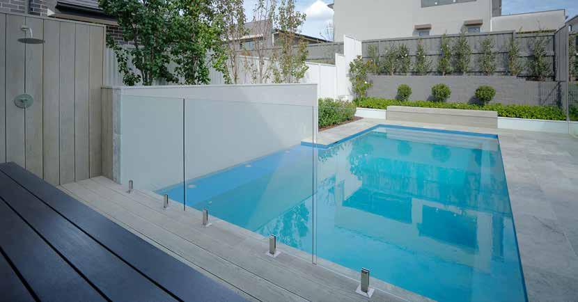 Hyams FROM: $68,800 Reinforced concrete pool with standard 400mmx30mm coping* Supply and install of 230mm waterline tile* Island range glass Beadcrete interior lining Full salt water chlorinated pool
