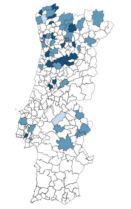 MUNiCIPAL MASTER PLANS (PDM) Portugal has 277 Municipal Master Plans (PDM) 59 are 2 nd Generation