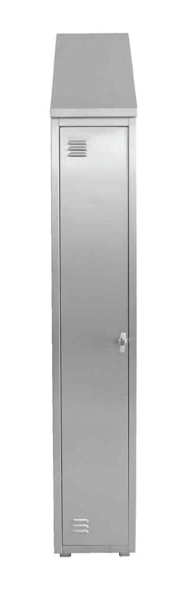 The lkr range of stainless steel lockers are designed to be used in changing rooms.