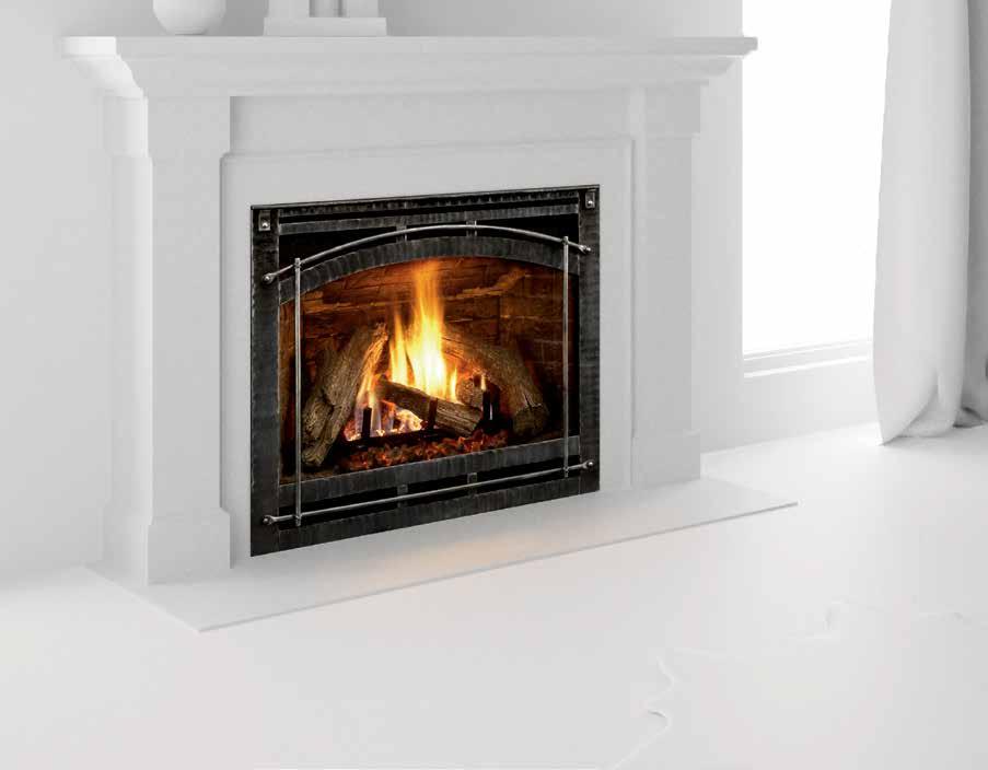 36 " 42 " 6000 & 8000 SERIES DIRECT VENT GAS FIREPLACE The 6000 Series is the flagship of Heat & Glo.