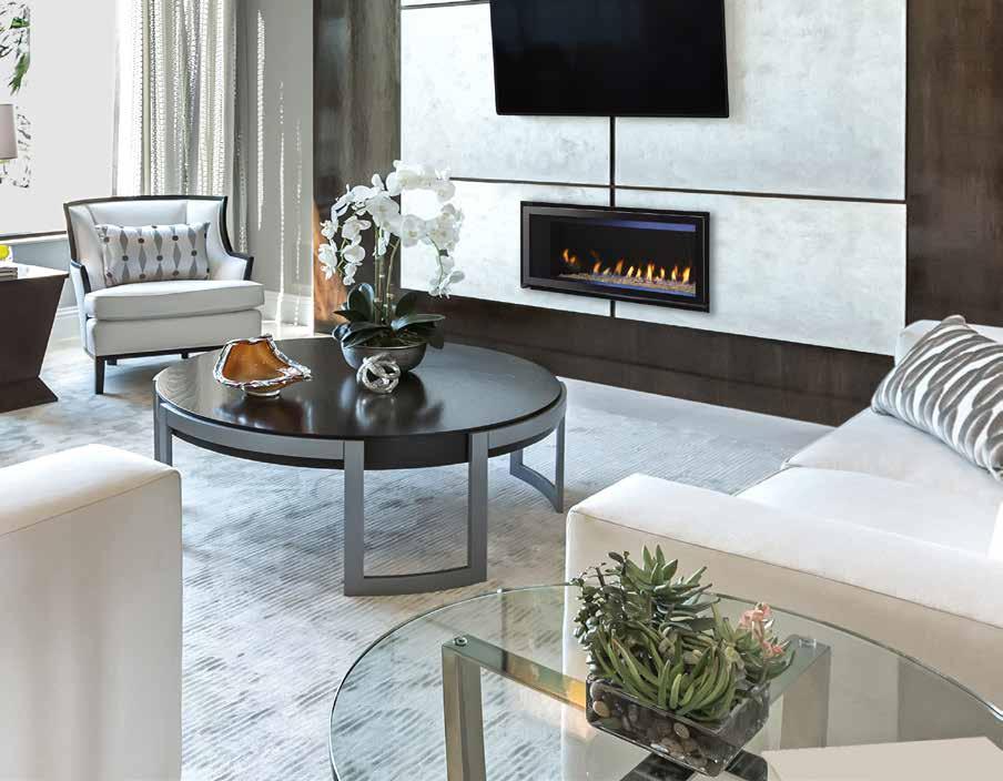 32 " 42 " COSMO DIRECT VENT GAS FIREPLACE COSMO gas fireplaces provide warmth, ambiance and chic contemporary