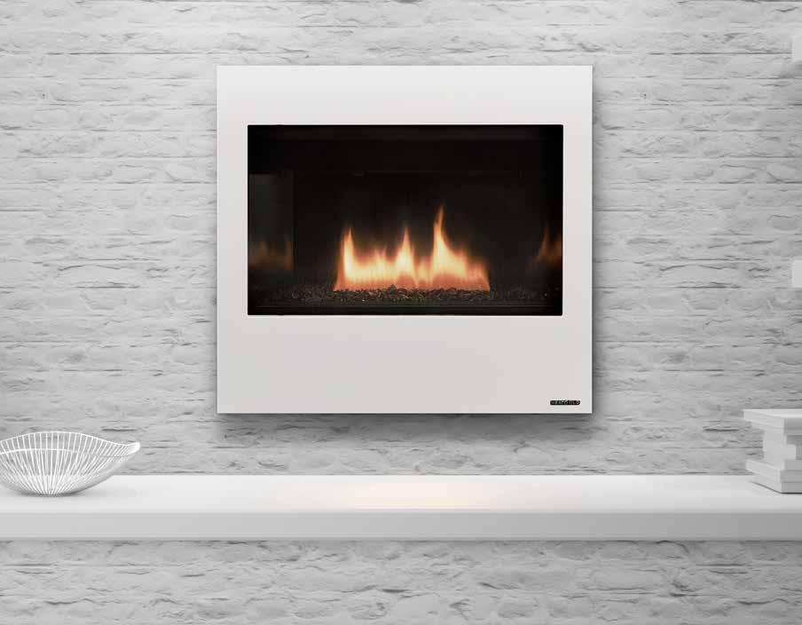 32 " METRO SERIES DIRECT VENT GAS FIREPLACE The METRO Series features a contemporary design and shallow footprint