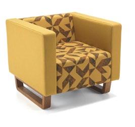 Cleo - Retro designer seating 5 Sophisticated, sleek and with a hint of retro design, Cleo maintains a classic styling to create a generously proportioned seating solution that will bring distinctive