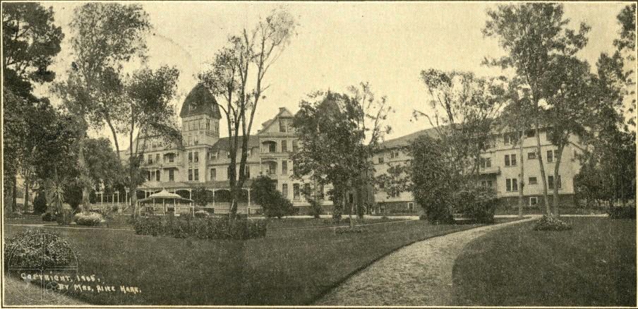 [119] Hotel Vendome and Annex (ecspc_1166) Santa Clara Valley promoted several spectacular gardens for the enjoyment of visitors.