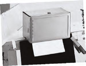 369-130 TowelMate Accessory B-359 ClassicSeries RECESSED PAPER TOWEL DISPENSER Satin-finish stainless steel.