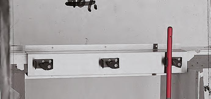 Hooks/Shelves/Custodial Accessories B-295 STAINLESS STEEL SHELF 5" wide, 18 gauge, Type-304 stainless steel, satin finish.