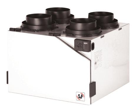 HR Series Specifics S&P Heat Recovery Ventilators (HRVs) The S&P HR Series heat recovery ventilators (HRVs) are ideal for use in cold climates where home heating is essential.