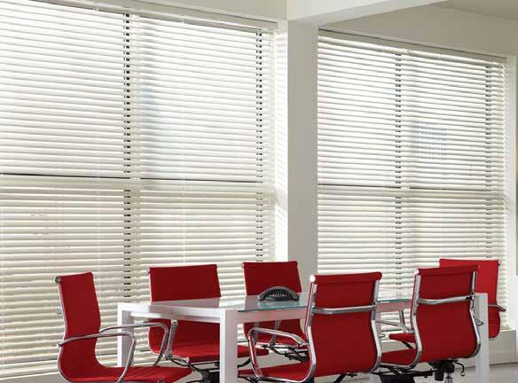 Aluminum Blinds Aluminum Blinds Classic Collection Aluminum Blinds offer a comprehensive selection of headrail types for all types of commercial use. Both.008 gauge and.
