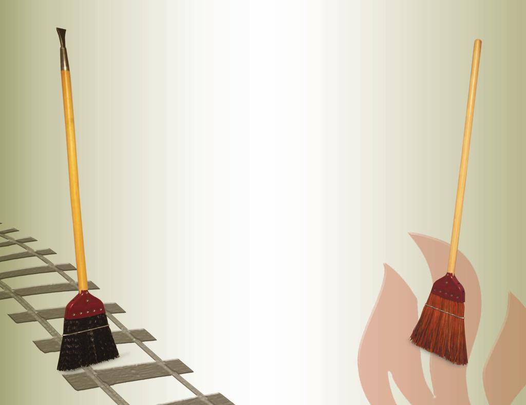 Drop-forged Steel Chisel Track & Switch Broom with Chisel No. 1368 The Perfex Track & Switch Broom with Chisel-End is a unique product designed to handle the harshest of conditions.