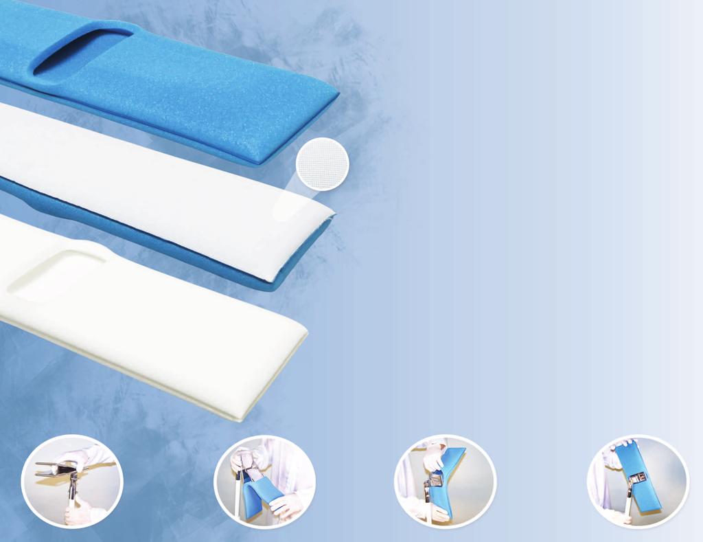 TruCLEAN Sponge Mop No. 22-34 Designed specifically for use in cleanroom and sterile environments, the TruCLEAN Sponge Mop is ideal for applying disinfectants and sterilants.
