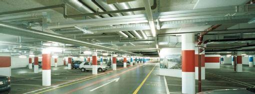 Parking lots The right lighting for basement garages fulfills a wide range of functions: it provides outstanding brightness 24 hours a day, 365 days of the year, allows garage users to find their way