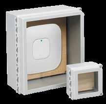 COMPOSITE CABINETS PERFECT CABINETS FOR WIRELESS ACCESS POINTS Lightweight, corrosion-resistant composite cabinets