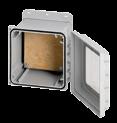 CABINET Resists chemicals and temperature changes Quick-release latches in corrosionresistant polyester Includes ¾"