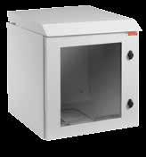 PROTEK SERIES THERMAL PACKAGES PROTEK WALL-MOUNT CABINETS WITH INTEGRATED FAN OR A/C TYPE 1, 3R, 4 AND TYPE 12 NEMA RATED PROTEK wall-mount cabinets are available