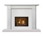 Gazco's collection of six high quality stone mantels and hearths are available in a choice of