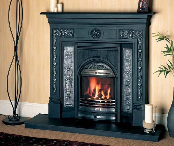 To enjoy the added efficiency and economy of convected heat, there are several models in the Classic Fireplaces range that can be fitted with Gazco s Logic Convector fires as shown earlier in this