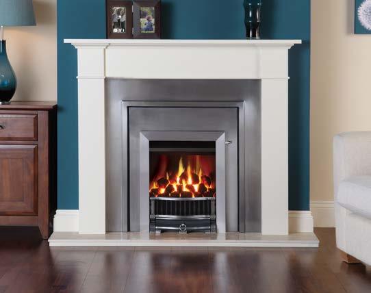 ventilation normally required For the complete selection of frames and fronts available with Logic Convector fires please see pages 28-31.