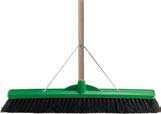 Council Yard Brooms Tradesman Brooms Cane face moves large particles easily (B-32007/B-320) Fill not affected by oils Suits 25mm handle FB model complete with 1.