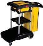 upright Non-rusting and easy-to-clean aluminium and structural web plastic construction Comfort grip cart