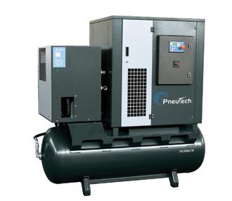 RS3000 22.0KW (30.0HP) SILENCING CABINET AND MOUNTED ON A BASE FRAME 3000L/min 107cfm 22.0kW 30.0HP 415Volt 3ph 41.