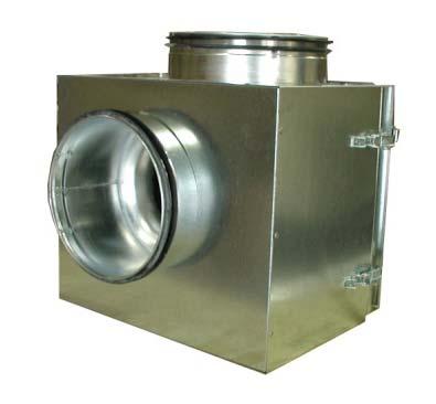 MCAS Components BESF/BESB Fan Seven Models 450 5500 cfm Fan can be mounted indoors or outdoors.