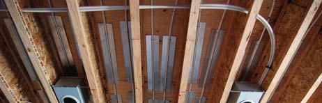 Electric Radiant Floors Electric radiant floors typically are not used to heat the space, but used as a secondary system to focus on specific areas of the home.