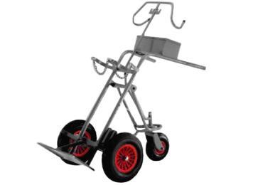 cart. - Large wheels for safe and simple transport.