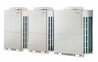 Models Space saving combination: 8 HP to 54 HP/ 24 models Energy efficiency combination: 16 HP to 46 HP/ 15 models Heat Pump type for heating or
