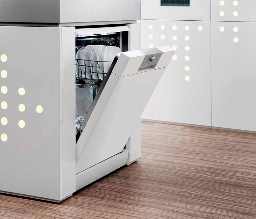 DISHWASHER DISHWASHER Let it shine Convenient, user-minded programmes allow you to wash up to 12 place settings at a time.