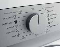 SensoCARE washing modes NORMAL TIME ECO ALLERGY Gorenje washing machines allow you to go for the washing method best suited to your particular needs.