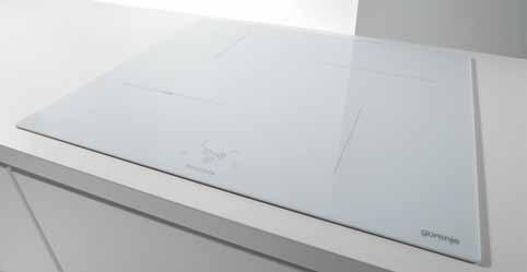Durable whiteness The glossy snowwhite surface will give the impression of an ice rink in your very own kitchen.