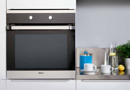 OdorFree Cooking Built-in ovens continuously circulate air to cool themselves down so that the heat generated does not harm the kitchen cabinets.