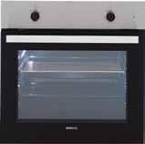 Cavity Volume: 67.5 litres Cooking tray Easy to clean full glass inner door Enamelled cavity Electric grill Extra Large Oven Cavity Volume: 67.