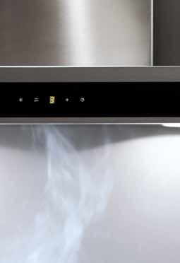 Carbon filters for re-circulated usage come in very handy in the absence of a chimney connection. Halogen illumination lights provide clear visibility when you cook.