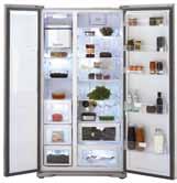 dispenser Fresh freezing compartment 3 compartments Energy Efficiency Class: A Energy Consumption: 1,449 kw/24 hr Freezing Capacity: 13 kg/24 hr Climatic Class: SN 1775 x 925 x 740 mm Fridge 383 lt