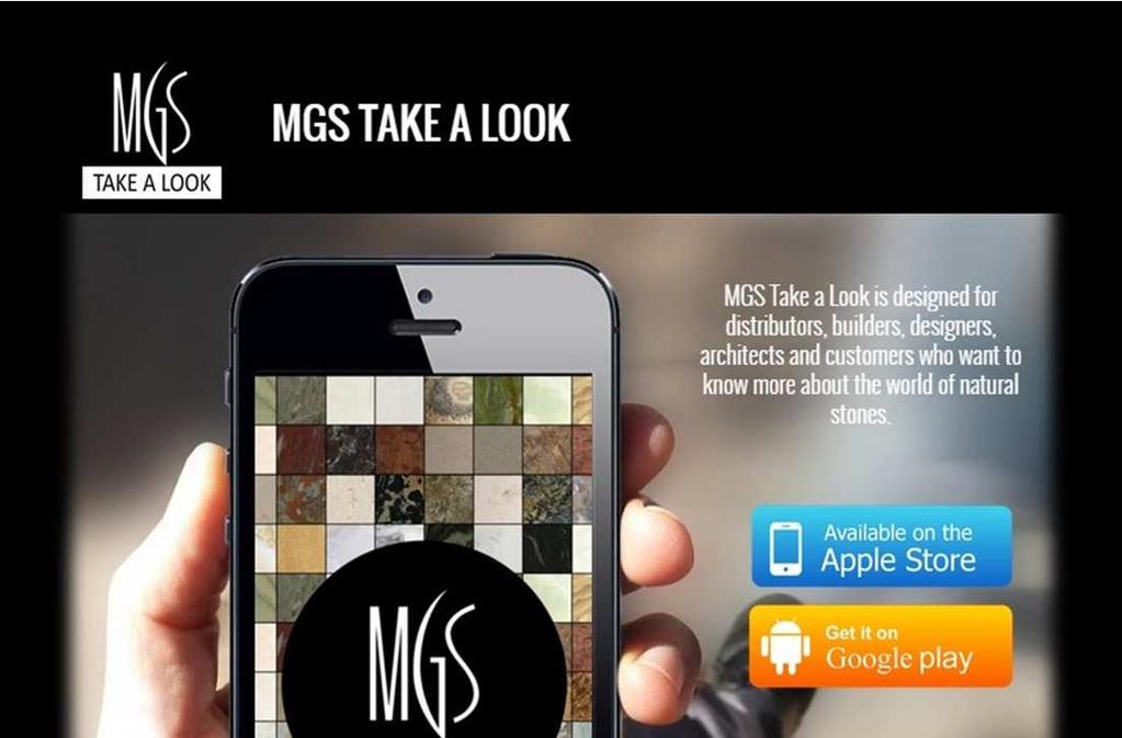 After a year of development, the new APP MGS Take a Look was launched in 2014.