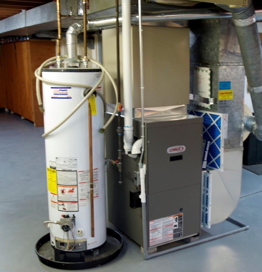 Water Heater Location Mechanical Rooms Gas water heaters should not be