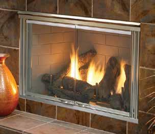Rust-resistant, 100% stainless steel construction hoose from traditional or herringbone brick interior for an authentic masonry look Stainless steel glass doors No chimney or venting required,