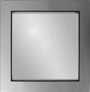 07000964 Door, glass, stainless, triple pane, MFV (replaces 06009421 and 0609448, 738.