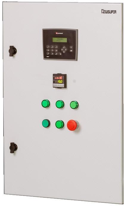 maintenance 2.1 Control Panel Figure 2-1. ADT Model 927 System The control panel includes the Emergency Machine OFF (EMO) button, and the User System interface elements.