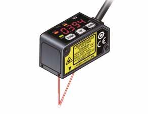 100 MEASUREMENT SENSORS Fiber HG-C Mark Laser Safety Reliable detection with repeatability of 10μm Flow Features Equipped with 0-5V analog output The sensor not only