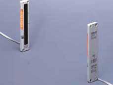 31 NA1-PK5 / NA1-PK3 Pick-to-light sensor Ultra-slim body Fiber Mark Laser Safety Flow Features 10 mm thick: half the
